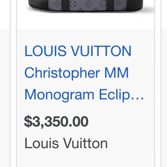 Louis Vuitton Christopher MM bag - Picture 4 of 4